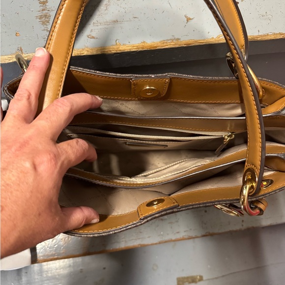 Michael Kors Brown and Tan Satchel - Picture 4 of 5